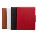 Fashion Mini Bluetooth Keyboard Leather Stand Case for iPad Mini 4 Colors