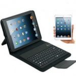 Brand New Bluetooth Keyboard PU Leather Stand Case Cover with Sleep Mode for iPad Mini